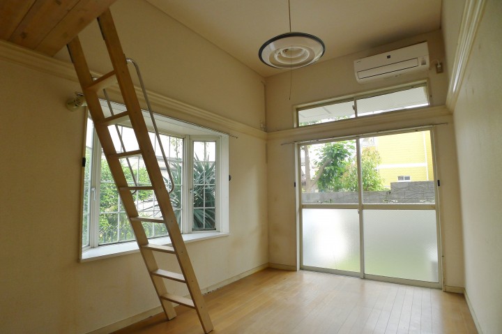 清楚なロフト付ワンルーム、1K+ロフトの空室対策リフォーム神奈川県横浜市、BEFORE2