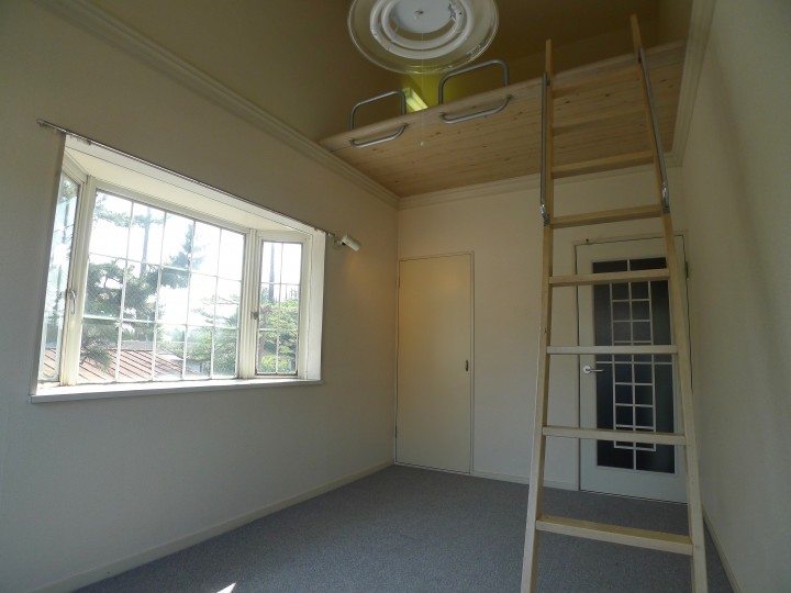 自然素材仕様のロフト付ワンルーム、1K+ロフトの空室対策リフォーム千葉県千葉市、BEFORE2