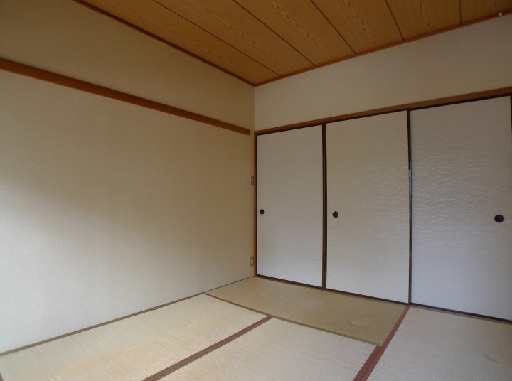 アクセントクロスが作るシンプルスタイリッシュな空間、2DKの空室対策リフォーム神奈川県川崎市、BEFORE3
