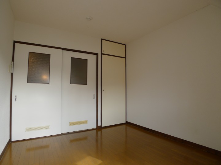 オレンジとライトブルーが作る優しい空間、2DKの空室対策リフォーム東京都青梅市、BEFORE3