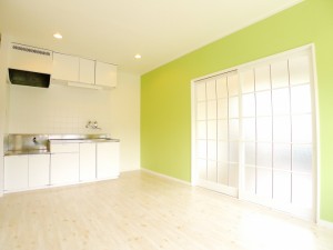 リノベーション施工事例、神奈川県川崎市の1DK施工後