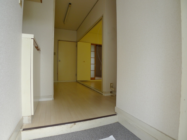木目調クロスが作る広々住空間、1DKの空室対策リフォーム神奈川県川崎市、BEFORE4