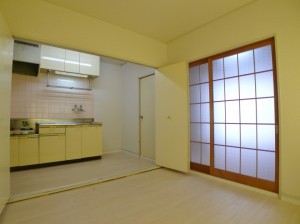 リフォーム施工事例、神奈川県川崎市の1DK施工前