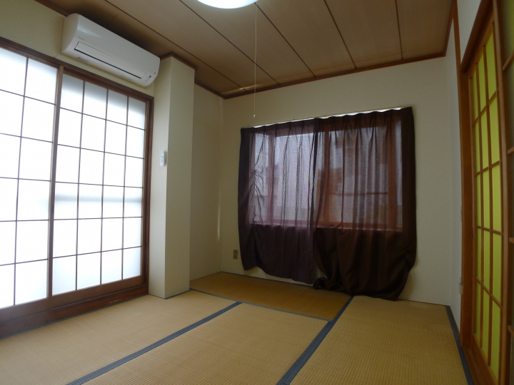木目の腰壁が作る欧風空間、1DKの空室対策リフォーム神奈川県川崎市、BEFORE3
