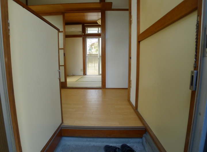 琉球畳が作るカラフル和空間、1Kの空室対策リフォーム東京都中野区、BEFORE4