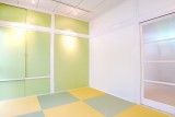 東京都中野区の1Kリノベーション施工事例、琉球畳が作るカラフル和空間