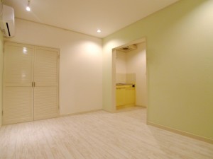 リノベーション施工事例、千葉県旭市の1R施工後