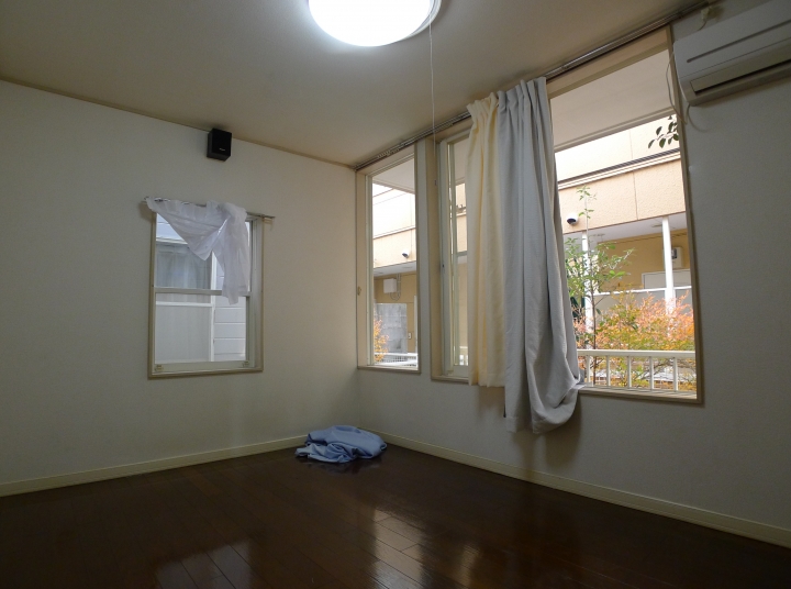 淡いパステルカラーが優しい1R空間、1Rの空室対策リフォーム千葉県旭市、BEFORE2