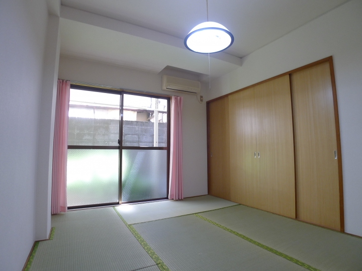 水色×木目柄が作る爽やか空間、1Kの空室対策リフォーム千葉県船橋市、BEFORE4