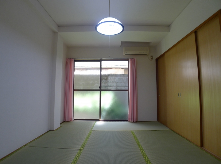 水色×木目柄が作る爽やか空間、1Kの空室対策リフォーム千葉県船橋市、BEFORE3