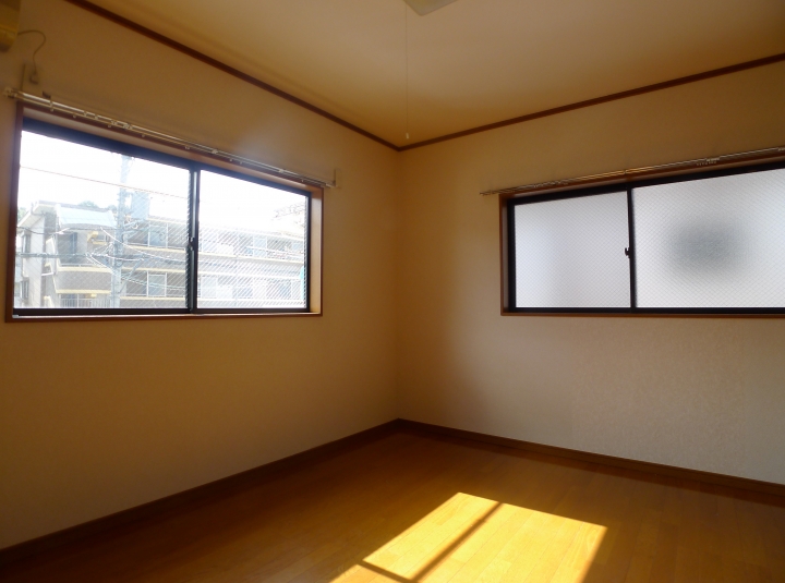 ライムグリーン×白が作る鮮明なデザイン、1Kの空室対策リフォーム東京都八王子市、BEFORE3