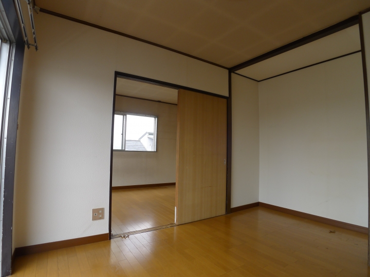 レンガ調タイルが作るダイナミックな空間、2DKの空室対策リフォーム埼玉県三郷市、BEFORE8