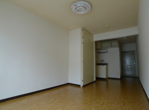 リフォーム施工事例、東京都多摩市の1R施工前