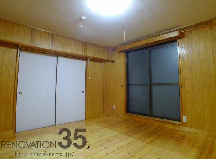 白×グリーンが作る爽やかな2LDK、2LDKの空室対策リフォーム千葉県松戸市、BEFORE6