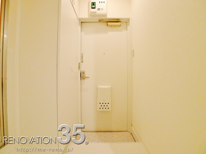 コンクリート調天井×1R、1Rの空室対策リノベーション東京都八王子市、AFTER6