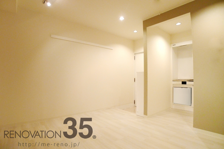 清潔感溢れるスタイリッシュワンルーム、1Rの空室対策リノベーション横浜市戸塚区、AFTER1