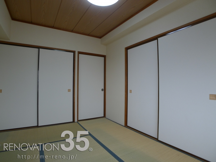 グリーンに彩られたさわやか2DK、2DKの空室対策リフォーム埼玉県飯能市、BEFORE6