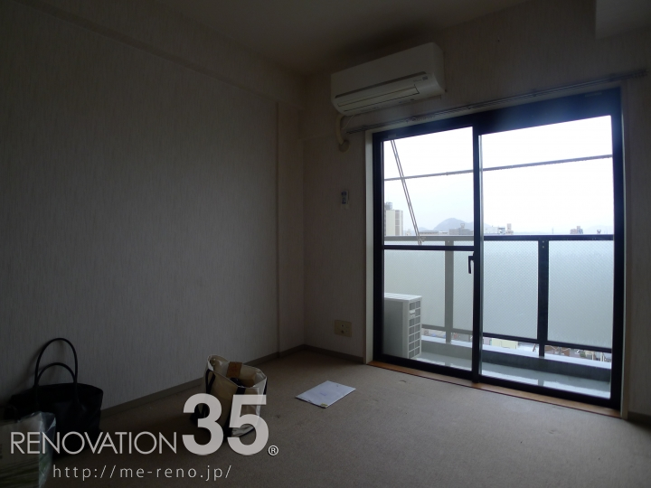 デザイン貼り×豊かな空間、1Kの空室対策リフォーム神奈川県平塚市、BEFORE3