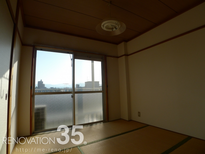 白がもたらす清潔感×2DK、2DKの空室対策リフォーム東京都八王子市、BEFORE4