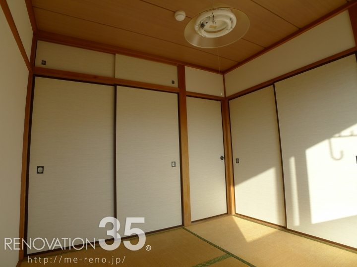 白がもたらす清潔感×2DK、2DKの空室対策リフォーム東京都八王子市、BEFORE5