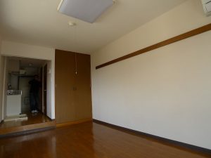 リフォーム施工事例、千葉県船橋市の1K施工前