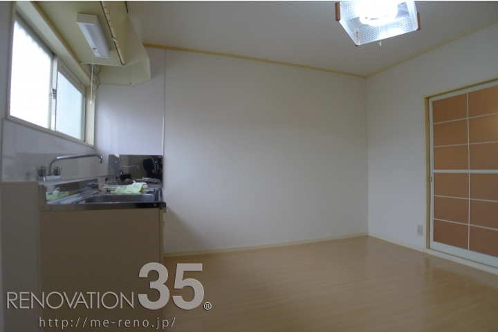 癒しの洋室×スタイリッシュな和室、2DKの空室対策リフォーム神奈川県海老名市、BEFORE2