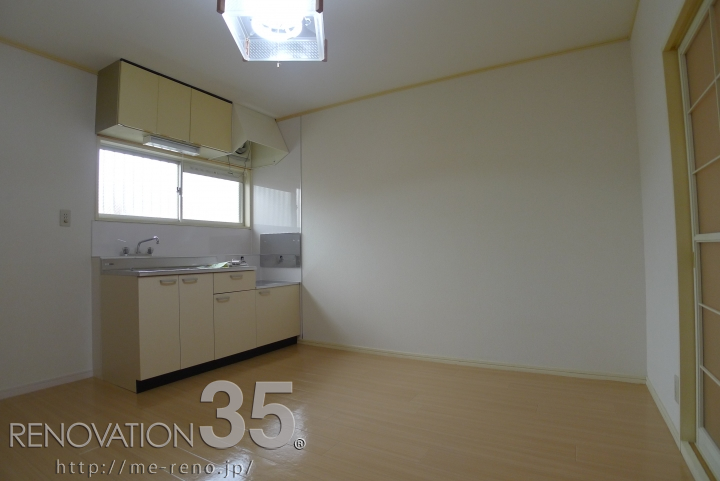 癒しの洋室×スタイリッシュな和室、2DKの空室対策リフォーム神奈川県海老名市、BEFORE3