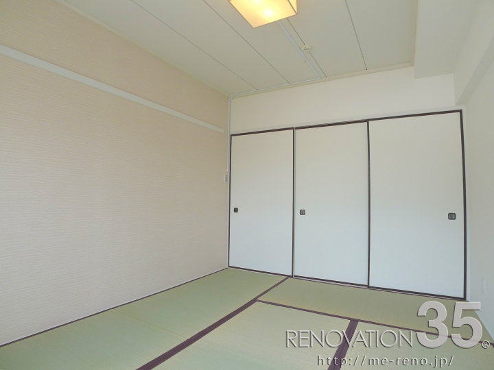 パステルカラーに包まれた穏やかな空間、3DKの空室対策リノベーション神奈川県横浜市、AFTER7