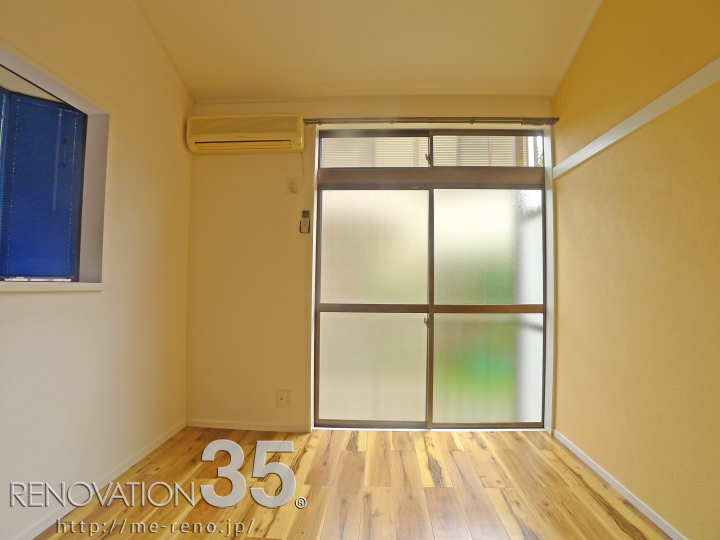 パステルオレンジ×温もりのある空間、1K+ロフトの空室対策リノベーション東京都府中市、AFTER5