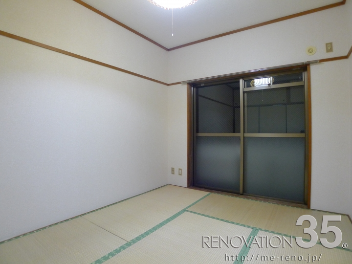 テラコッタ柄×パステルに彩られた空間、2DKの空室対策リフォーム埼玉県狭山市、BEFORE5