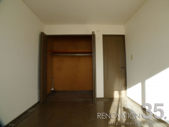 ホワイト煉瓦柄×パステルカラーが演出するやさしい空間、2DKの空室対策リフォーム千葉県松戸市、BEFORE3