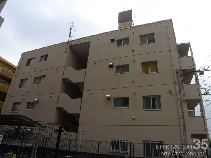 ホワイト×パステルオレンジ、1DK X 13戸の空室対策リフォーム神奈川県平塚市、BEFORE4