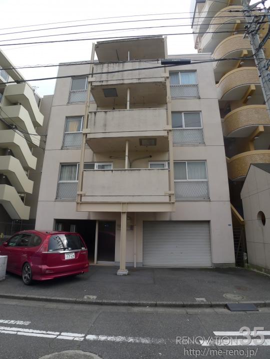 ホワイト×パステルオレンジ、1DK X 13戸の空室対策リフォーム神奈川県平塚市、BEFORE3