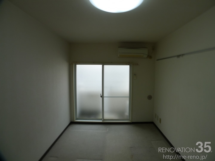 女性向け可愛らしい居室×清潔感溢れるバスルーム、1Rの空室対策リフォーム東京都世田谷区、BEFORE3
