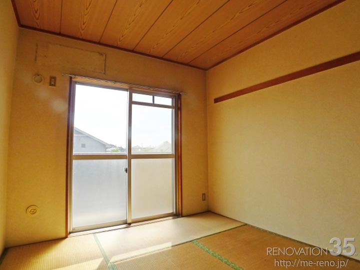 クールな洋室×和みの和室、2DKの空室対策リフォーム埼玉県志木市、BEFORE5