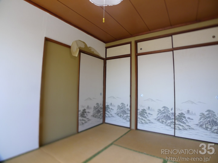 スタイリッシュな洋室×モダンな和室、3DKの空室対策リフォーム千葉県野田市、BEFORE5