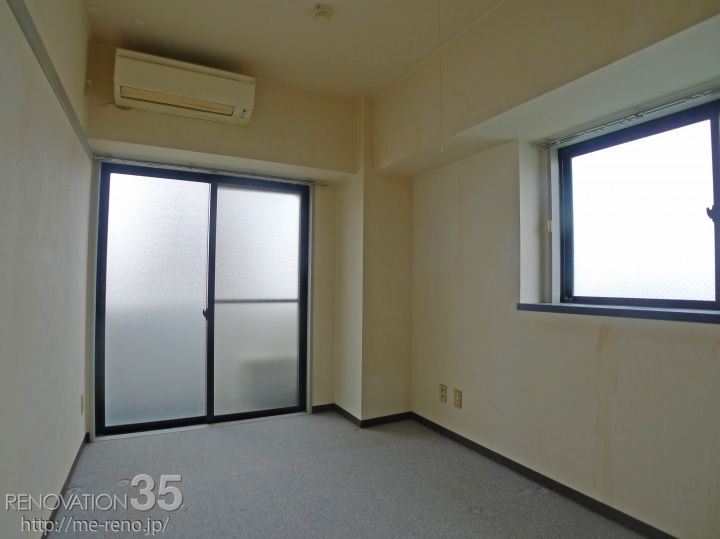 白×水色で作る爽やか空間、1Kの空室対策リフォーム神奈川県平塚市、BEFORE3