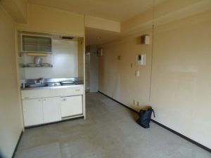 リフォーム施工事例、東京都板橋区の1R施工前