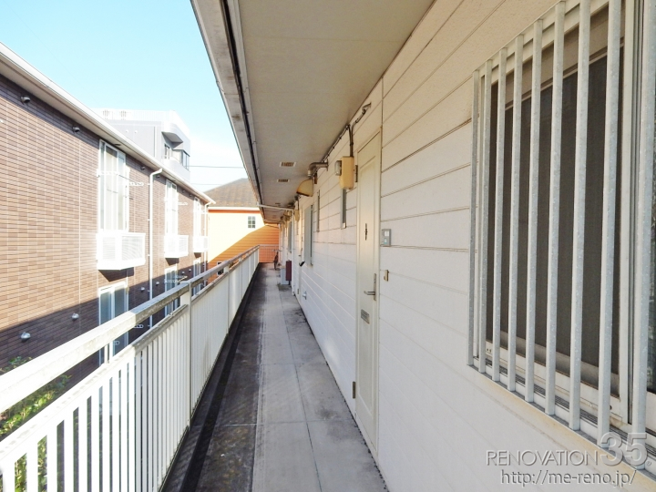 ホワイト×洋風住宅、2DK X 8戸の空室対策リフォーム神奈川県平塚市、BEFORE4