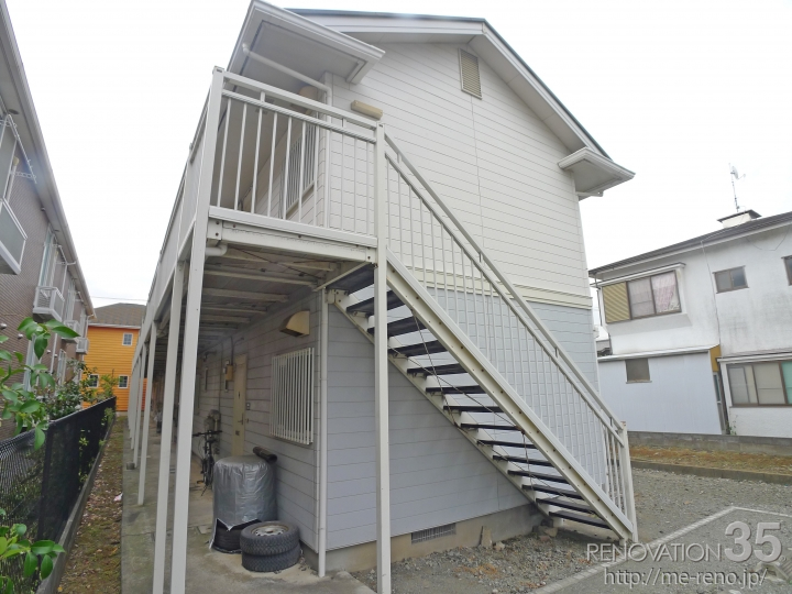 ホワイト×洋風住宅、2DK X 8戸の空室対策リフォーム神奈川県平塚市、BEFORE1