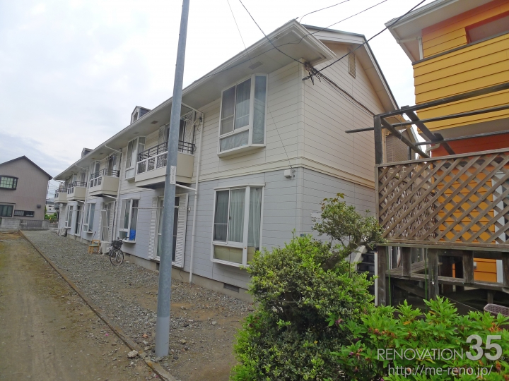 ホワイト×洋風住宅、2DK X 8戸の空室対策リフォーム神奈川県平塚市、BEFORE3
