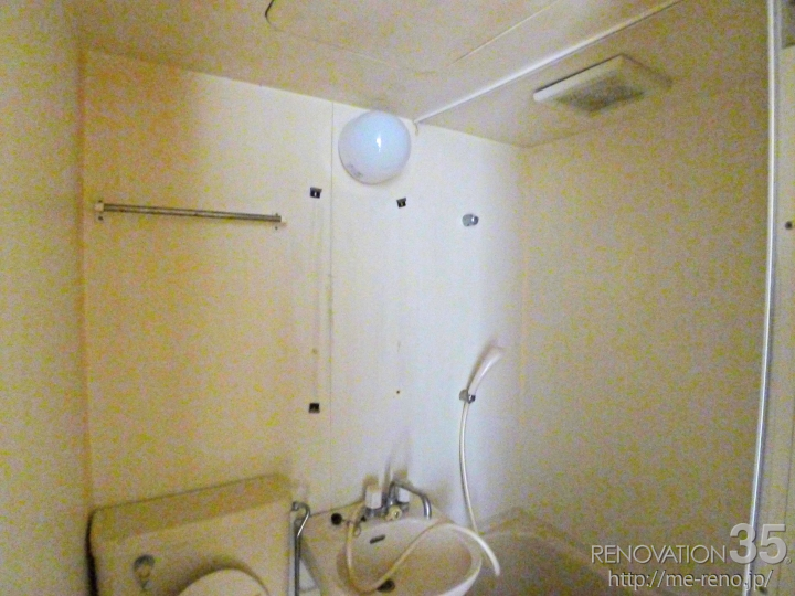 モノトーンで作る男性向けクールな空間、1Kの空室対策リフォーム神奈川県川崎市、BEFORE6