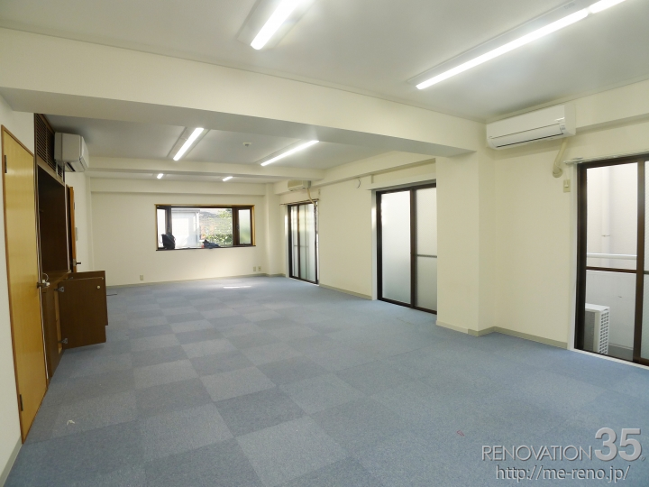 間取り変更×明るいオフィス空間、1Kの空室対策リフォーム東京都新宿区、BEFORE3