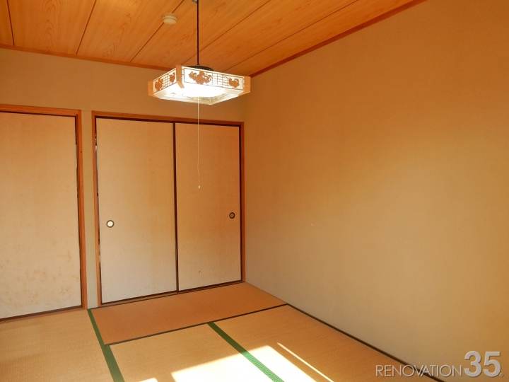 ハードなルックスの中にも心地良さのある空間、2DKの空室対策リフォーム埼玉県北本市、BEFORE4