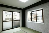 神奈川県川崎市の2DKリノベーション施工事例、モダンな和室×優しい洋室