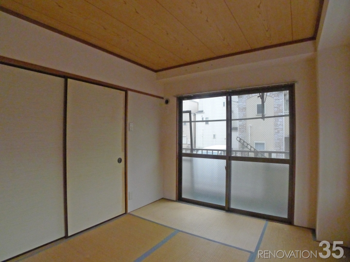 モダンな和室×優しい洋室、2DKの空室対策リフォーム神奈川県川崎市、BEFORE2