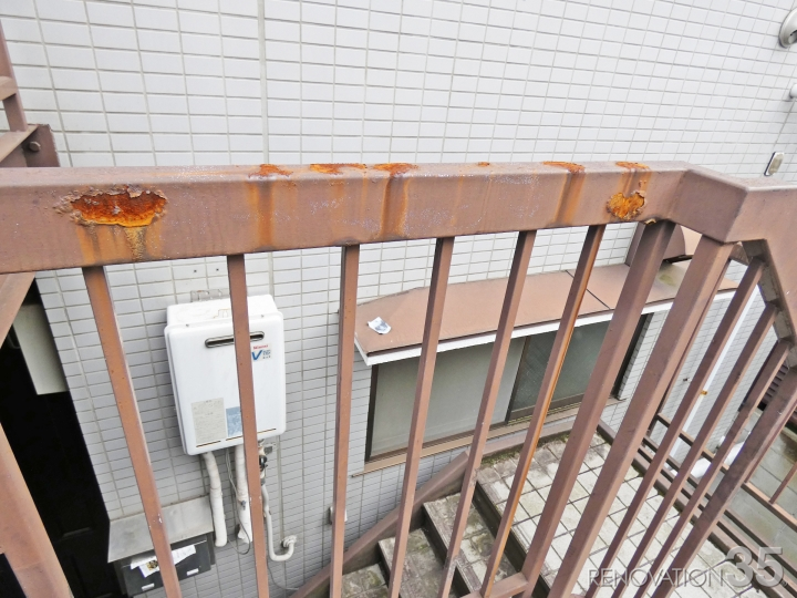 シンプルモダン、2DK X 2戸 + 1LDK X 2戸の空室対策リフォーム神奈川県横浜市、BEFORE6
