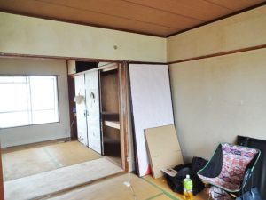 リフォーム施工事例、埼玉県北葛飾郡の3DK施工前