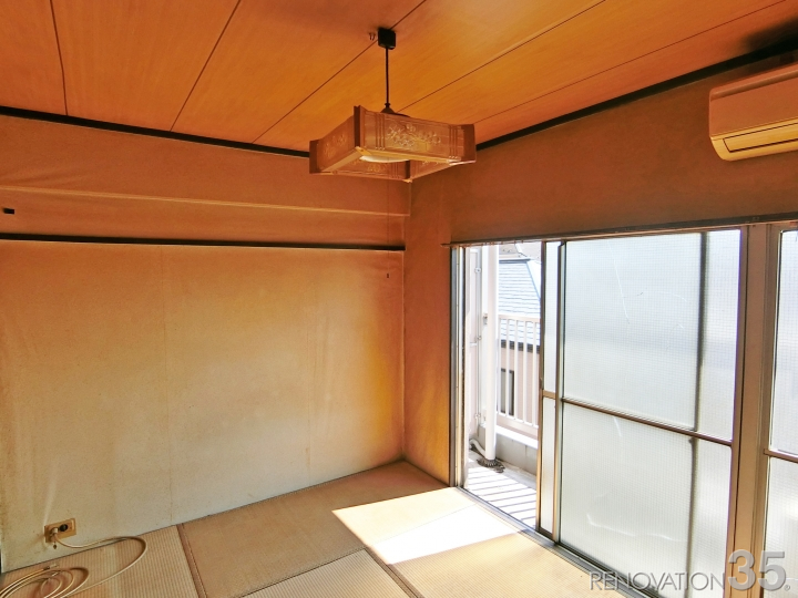 シンプルさで表現する現代的空間、1LDKの空室対策リフォーム神奈川県横浜市鶴見区、BEFORE2