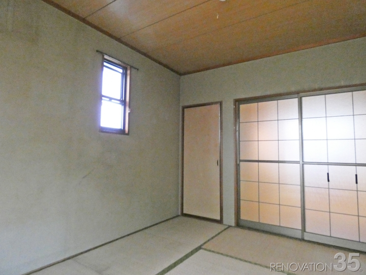 スタイリッシュな和の空間、2DKの空室対策リフォーム神奈川県平塚市、BEFORE3